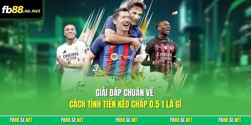 Giải đáp chuẩn về cách tính tiền kèo chấp 0.5 1 là gì