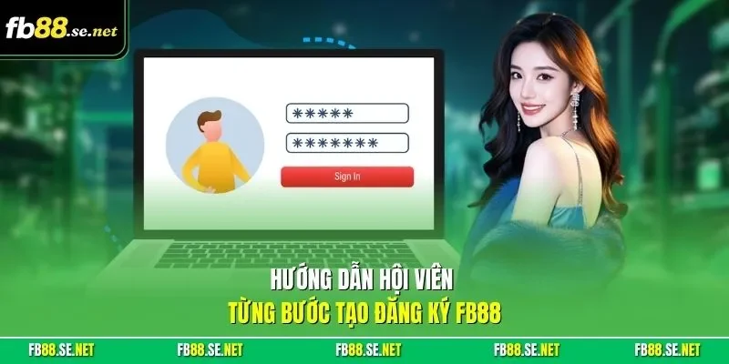 Hướng dẫn hội viên từng bước tạo đăng ký FB88