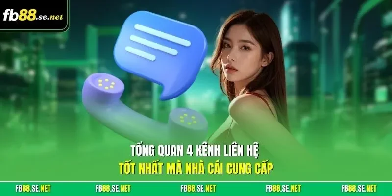 Tổng quan 4 kênh liên hệ tốt nhất mà nhà cái cung cấp